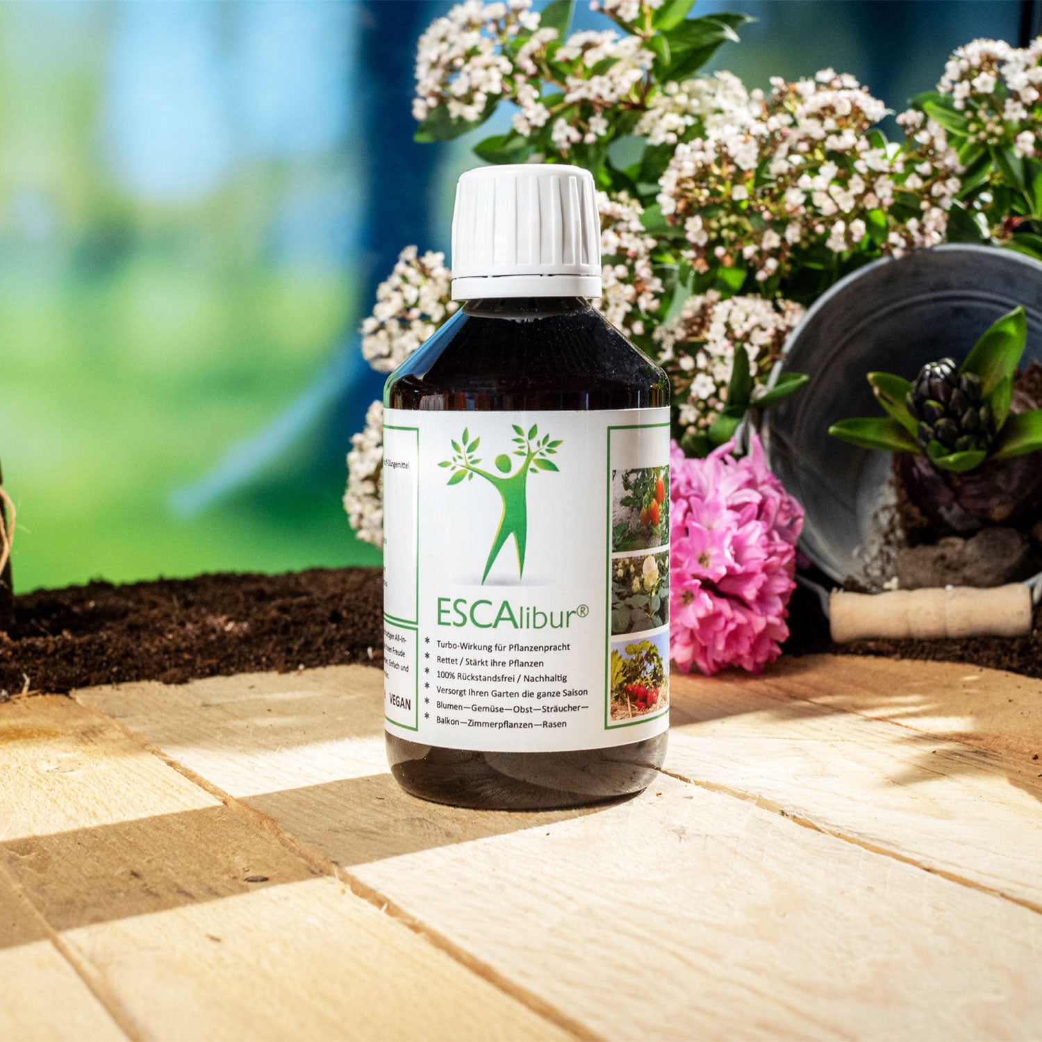 ESCAlibur® Liquid Silver Pflanzendüngerkonzentrat, Rasendünger, Pflanzennahrung